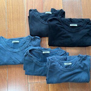 5 Large Buck Mason Men's Pima Classic Tees